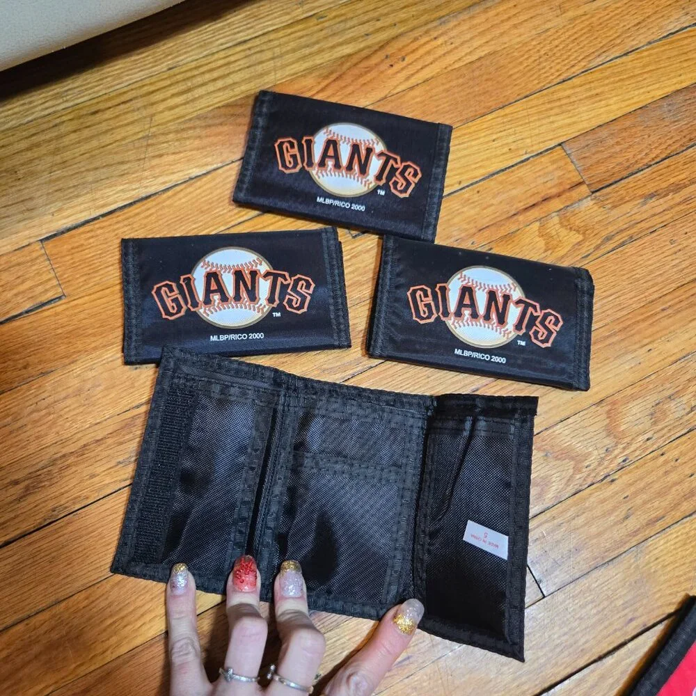 Vintage San Francisco Giants RETRO THROWBACK Oldschool Tri-Fold Wallet